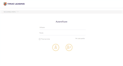 Desktop Screenshot of clienti.tiriacleasing.ro